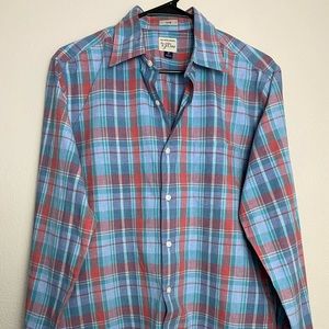 J. crew Plaid Button-Down